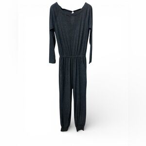 Chic Charcoal Jumpsuit